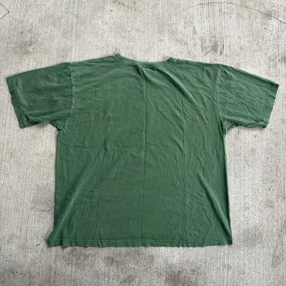 Vintage Nike Team University of Miami Hurricanes Green Graphic T-Shirt Men's Siz